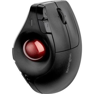 MOUSE-VERTICAL, ERGONOMIC PRO-FIT TRACKBALL, WIRELESS, BLACK