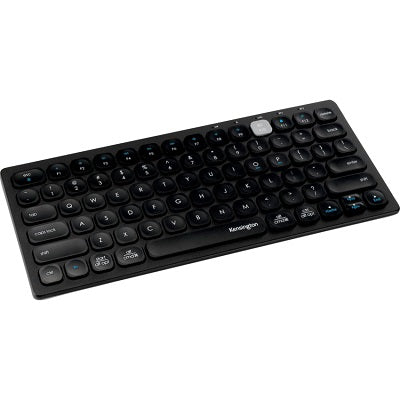 KEYBOARD-KENSINGTON COMPACT MULTI-DEVICE WIRELESS, BLACK