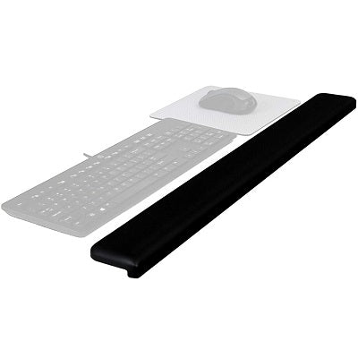 WRIST REST-GEL WRAPAROUND, FOR STANDING DESKS, BLACK